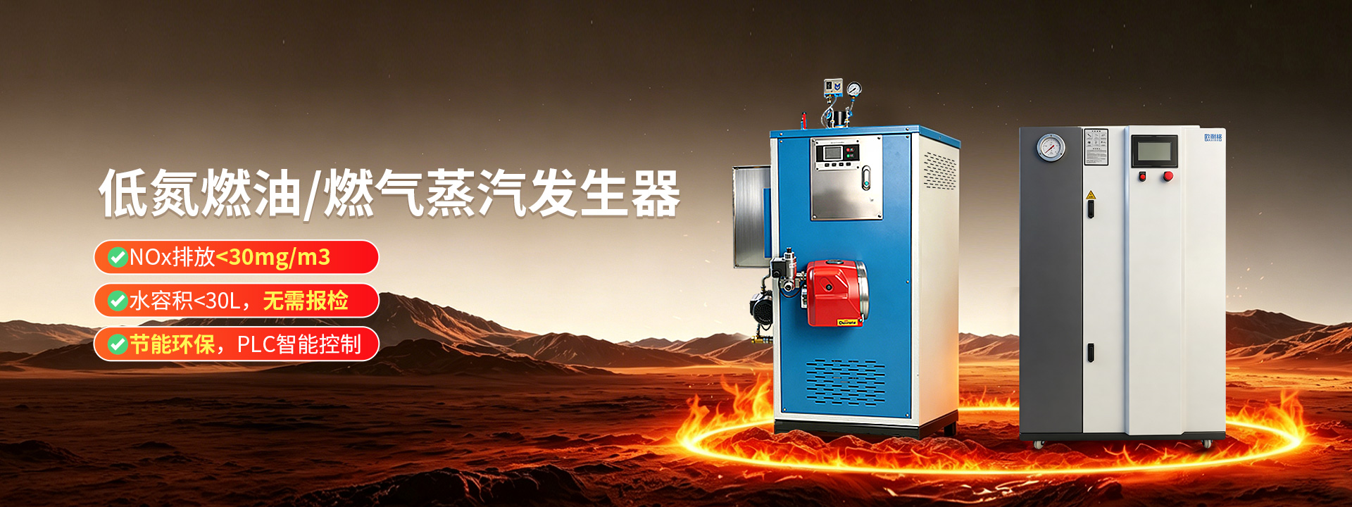 燃油燃气蒸汽发生器